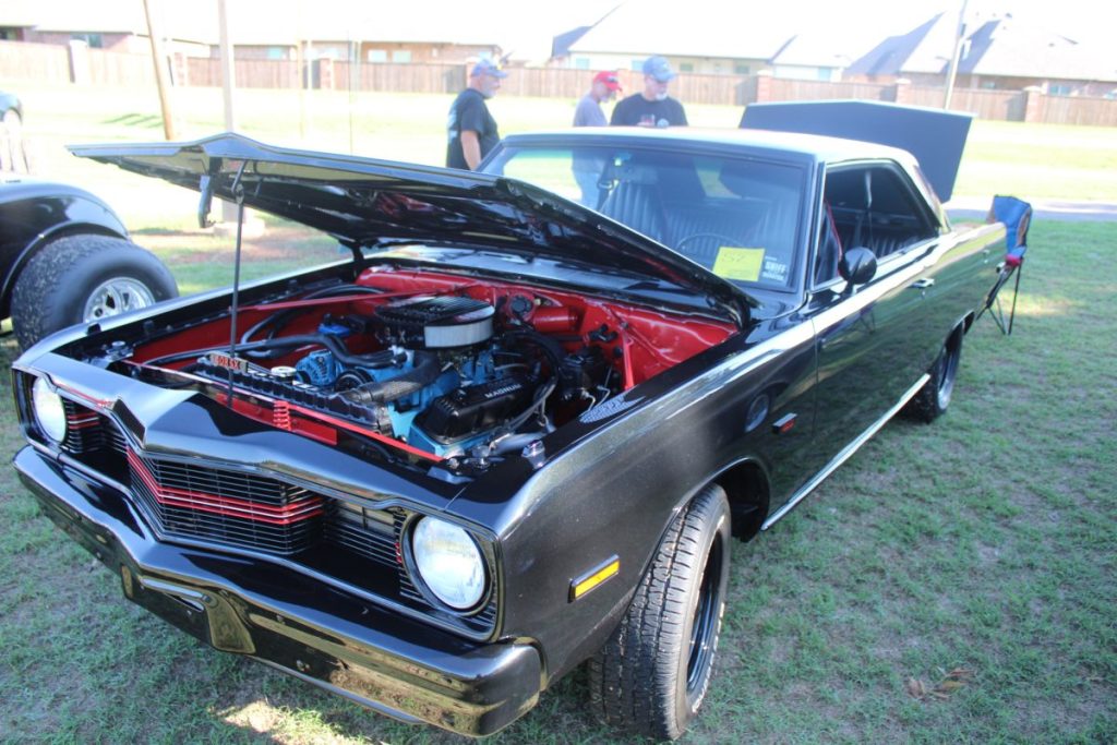 Cars will be on display for the car show on the rain out date July 19. (Photo by Jacob Sturm)
